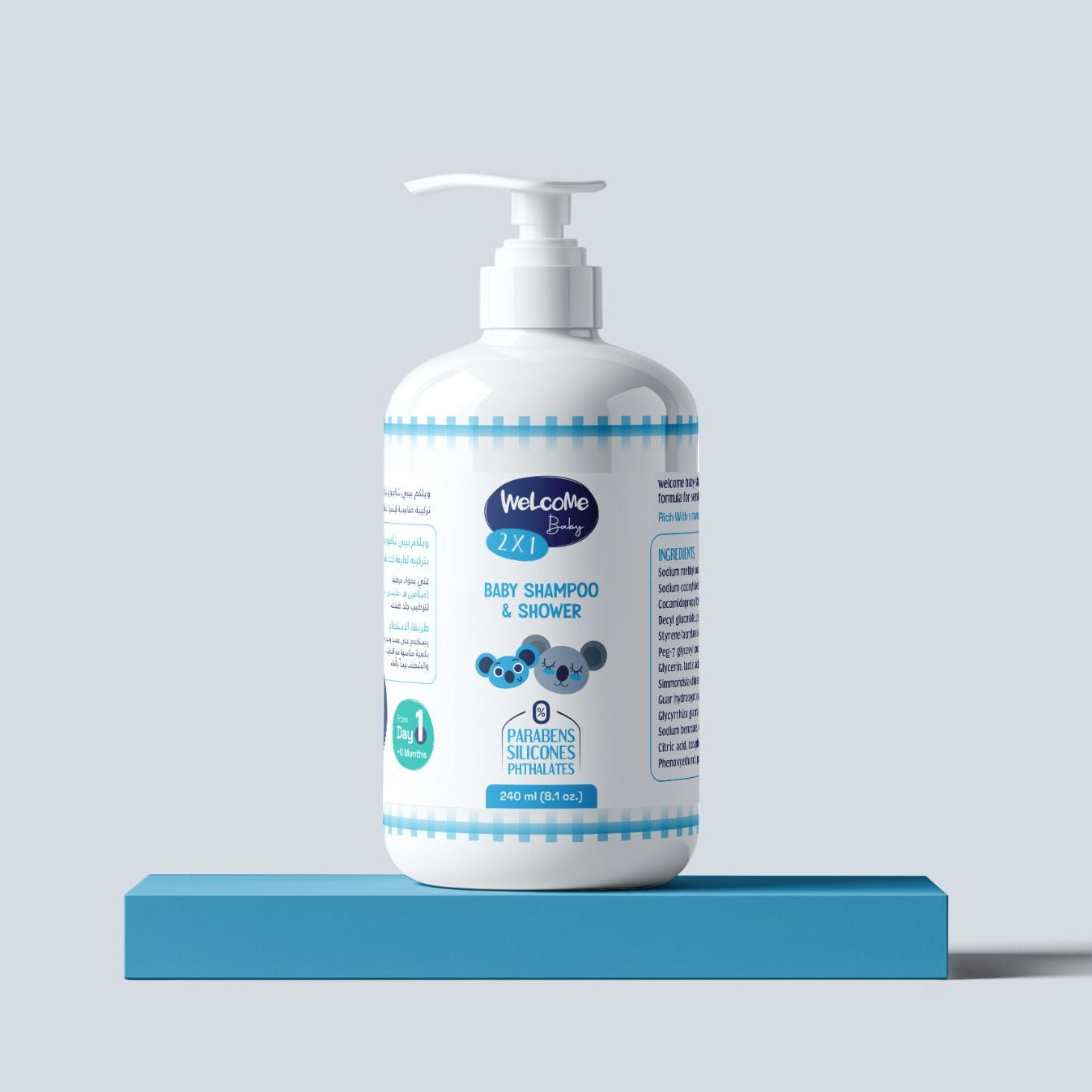 WELCOME BABY BATH & BODY WASH